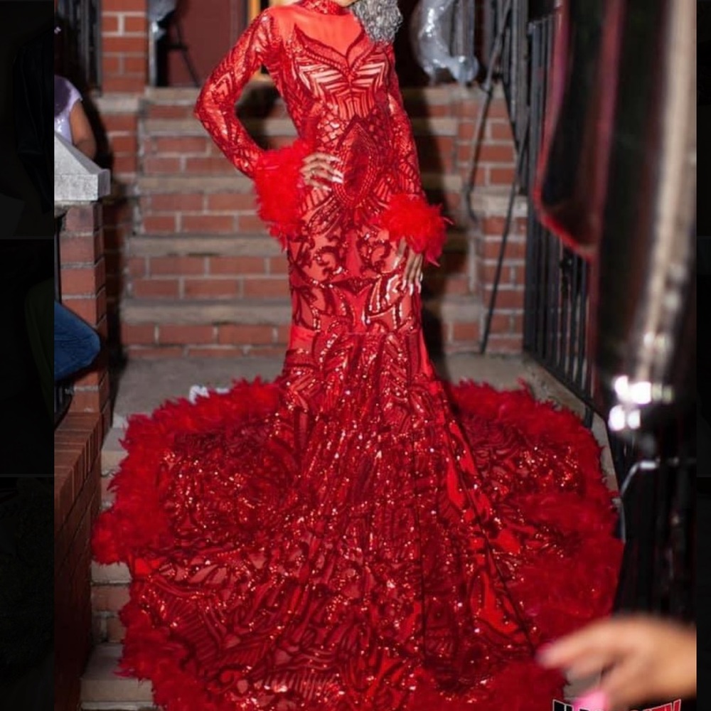 RED PROM DRESS
